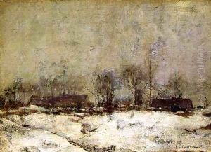 Winter Landscape Cincinnati by John Henry Twachtman