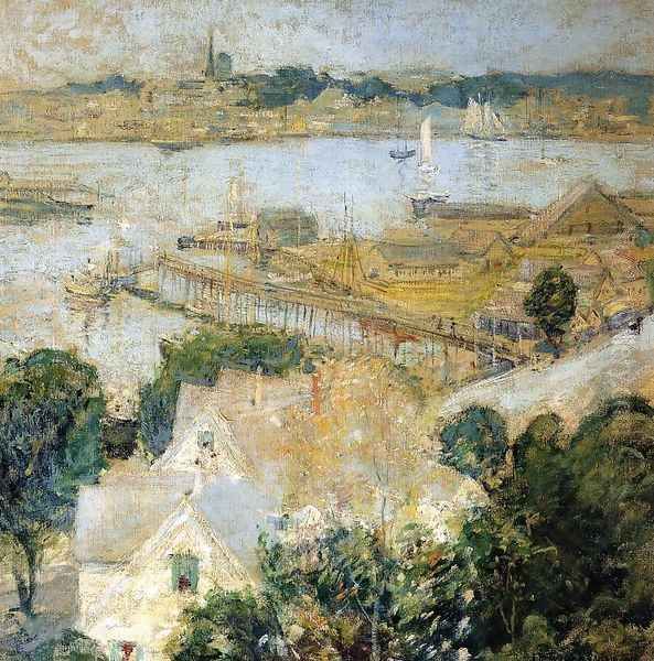 Gloucester Harbor 1900 - view 1