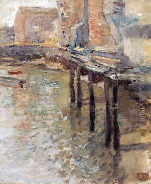 The Old Mill At Cos Cob - view 1
