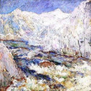 The Rapids Yellowstone by John Henry Twachtman