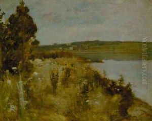 The River by John Henry Twachtman