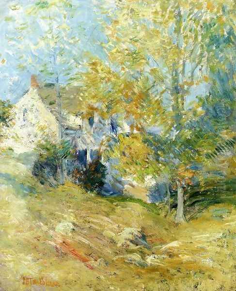 The Artist's House Through the Trees - view 1