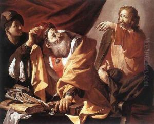 The Calling of St Matthew c. 1616 by Hendrick Terbrugghen