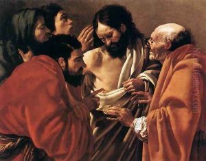 The Incredulity of Saint Thomas c. 1604 by Hendrick Terbrugghen