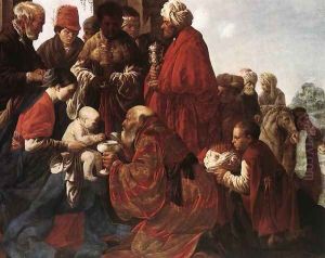 The Adoration of the Magi by Hendrick Terbrugghen