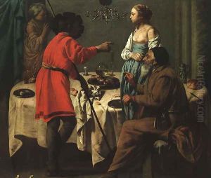 Jacob Reproaching Laban 1627 by Hendrick Terbrugghen