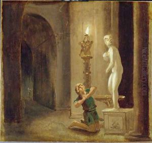 Pygmalion before the Statue of Venus, c.1800 by Johann Heinrich Wilhelm Tischbein I