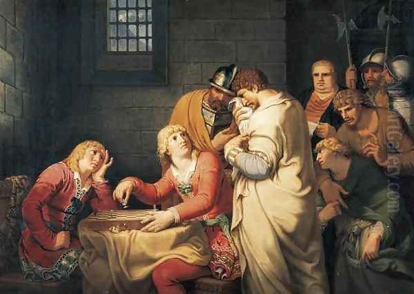 Conradin Of Swabia And Frederick Of Baden Being Informed Of Their Execution In Prison In Naples 1790s - view 1