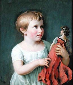 Child portrait of Cornelia Wilhelmine Amsinck, the future wife of Burgermeister Dammert 1800-61 by Johann Heinrich Wilhelm Tischbein I
