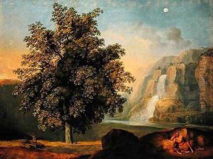 Landscape at Tivoli by Johann Heinrich Wilhelm Tischbein I