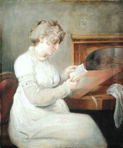 Portrait of the Poet Engel Christine Westphalen 1758-1840 by Johann Heinrich Wilhelm Tischbein I