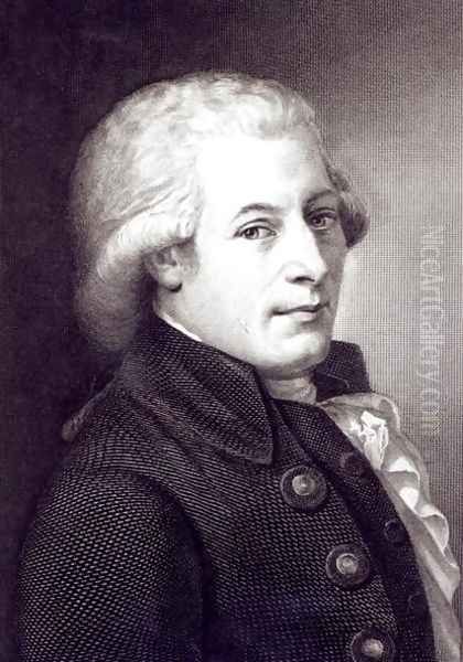 Portrait of Wolfgang Amadeus Mozart 1756-91 Austrian composer, engraved by Lazarus Gottlieb Sichling 1812-63 - view 1