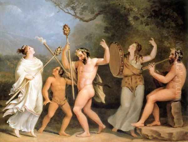 Dance of the Fauns and the Meneads - view 1