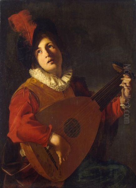 Lute Player - view 1