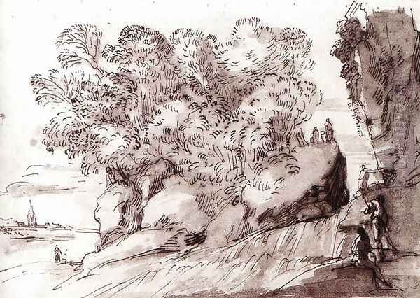 River Landscape 1625 - view 1