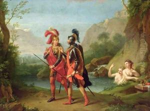 Carlo and Ubaldo by the Water Nymphs, 1782 by Johann Heinrich The Elder Tischbein