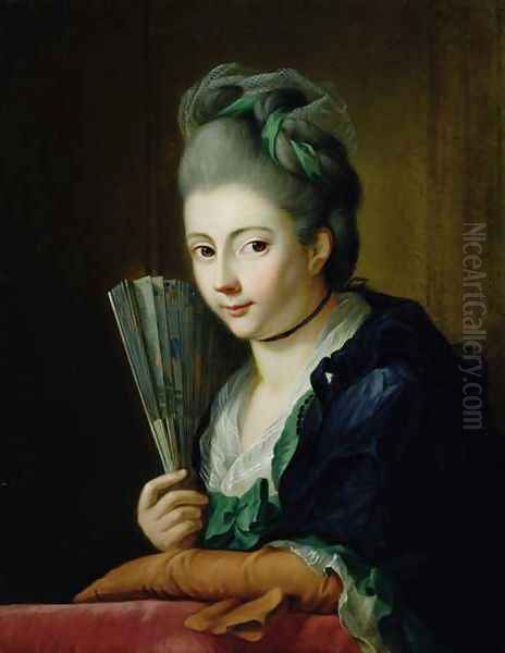 Portrait of the artists daughter Amalie - view 1