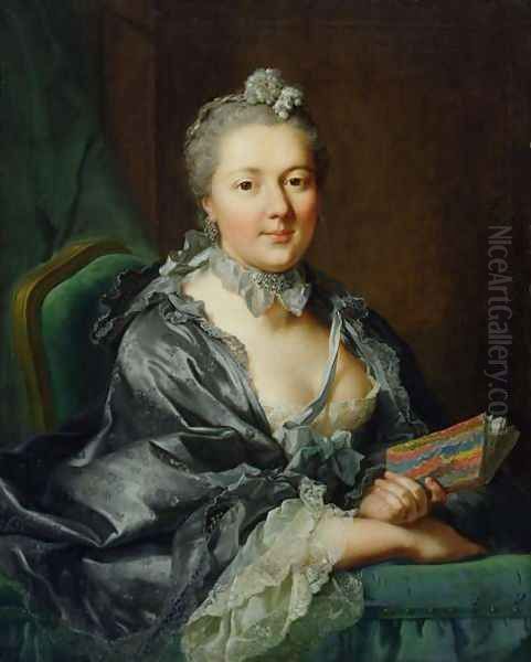 The Artists Second Wife, Julie Marianne Pernette, nee Robert, 1762 - view 1