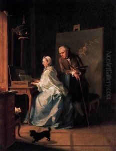Portrait of the Artist and His Wife at the Spinet
