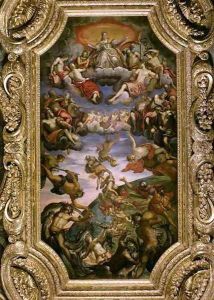 The Triumph of Venice, ceiling painting in the Sala del Senato