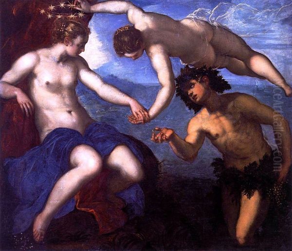 Ariadne, Venus and Bacchus 1576 - view 1