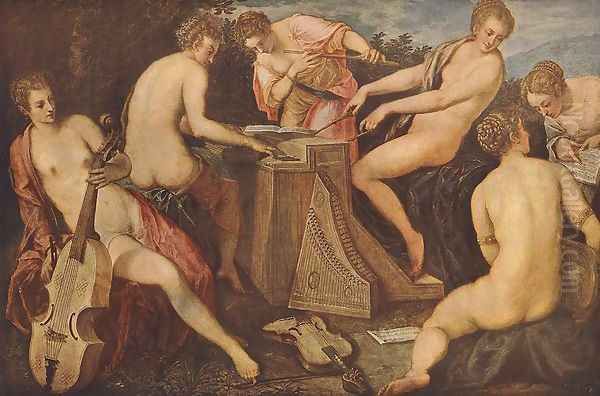 Women Playing Music - view 1