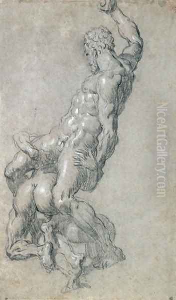 Samson Killing the Philistines - view 1
