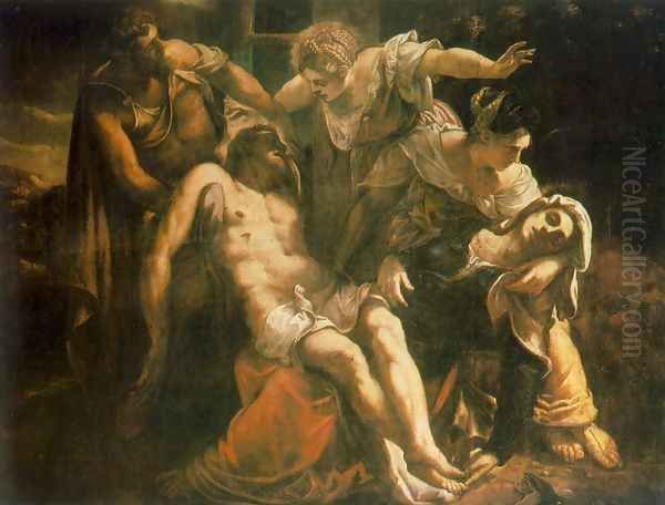 Descent from the Cross (Pieta) c. 1559 - view 1