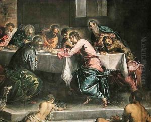 Last Supper by Jacopo Tintoretto (Robusti)
