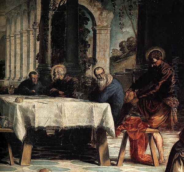 Christ Washing His Disciples' Feet (detail 2) - view 1