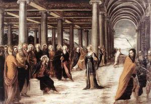 Christ and the Woman Taken in Adultery 1546-48