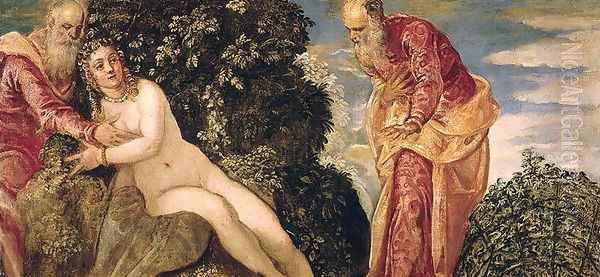 Susanna and the Elders by Jacopo Tintoretto (Robusti)