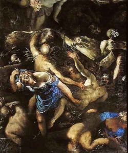 The Last Judgement, the Resurrection of the dead, 1546 by Jacopo Tintoretto (Robusti)