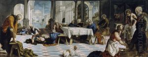 Christ Washing the Feet of His Disciples c. 1547