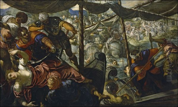 Battle between Turks and Christians 1588-89 - view 1