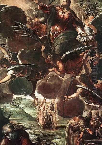 The Ascension (detail) 1578-81 - view 1
