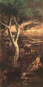 St Mary Magdalen 1582-87 by Jacopo Tintoretto (Robusti)