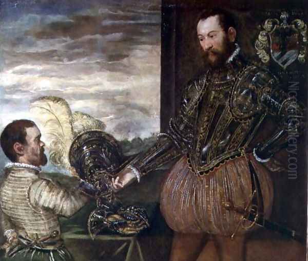 Scipio Clusone with a dwarf valet - view 1