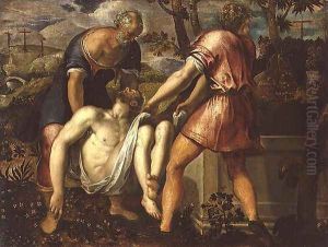The Entombment of Christ by Jacopo Tintoretto (Robusti)