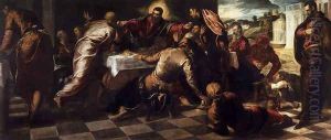 Last Supper 3 by Jacopo Tintoretto (Robusti)