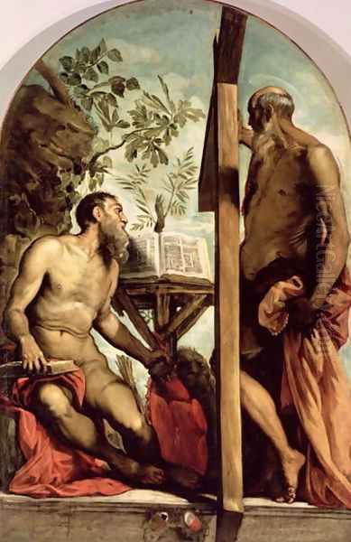 St. Andrew and St. Jerome - view 1