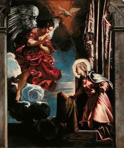 The Annunciation by Jacopo Tintoretto (Robusti)