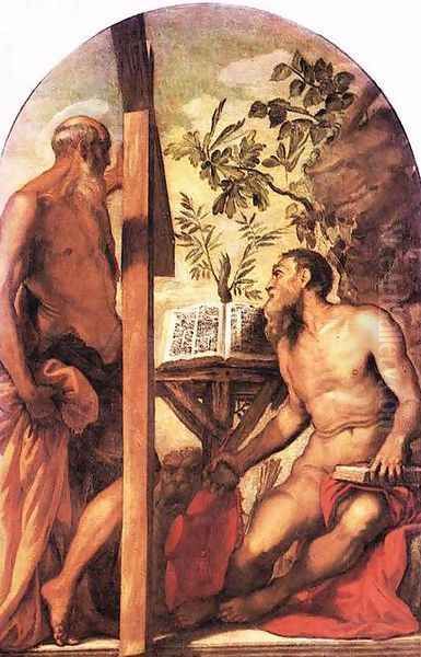 St Jerome and St Andrew c. 1552 - view 1