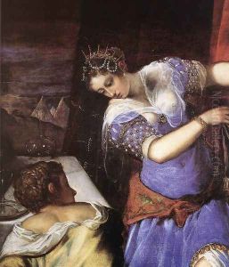 Judith and Holofernes (detail) c. 1579 by Jacopo Tintoretto (Robusti)