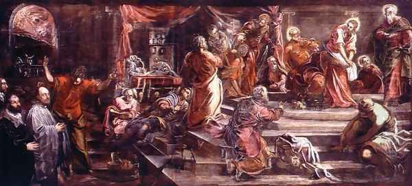 The Washing of the Feet - view 1