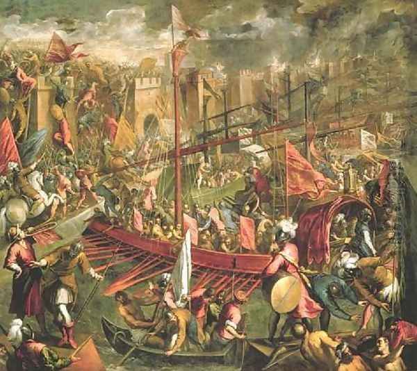 The Capture of Constantinople - view 1