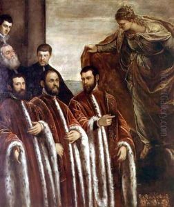 St. Giustina and the Treasurers of Venice, 1580