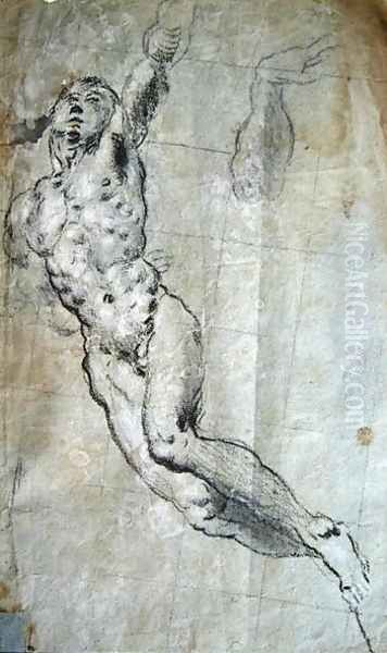 Study for the body of St. George - view 1