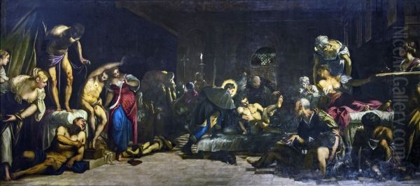St. Roch Curing the Plague - view 1