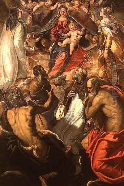 Madonna and Child with saints - view 1